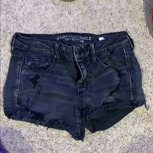 american eagle super stretch shorts